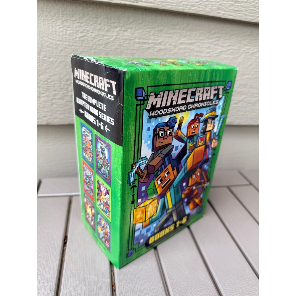 Minecraft Woodsword Chronicles Books 1-6 Complete Chapter Book Series Box Set